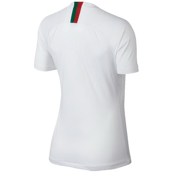 Camiseta Portugal Segunda Mujer 2018 Blanco